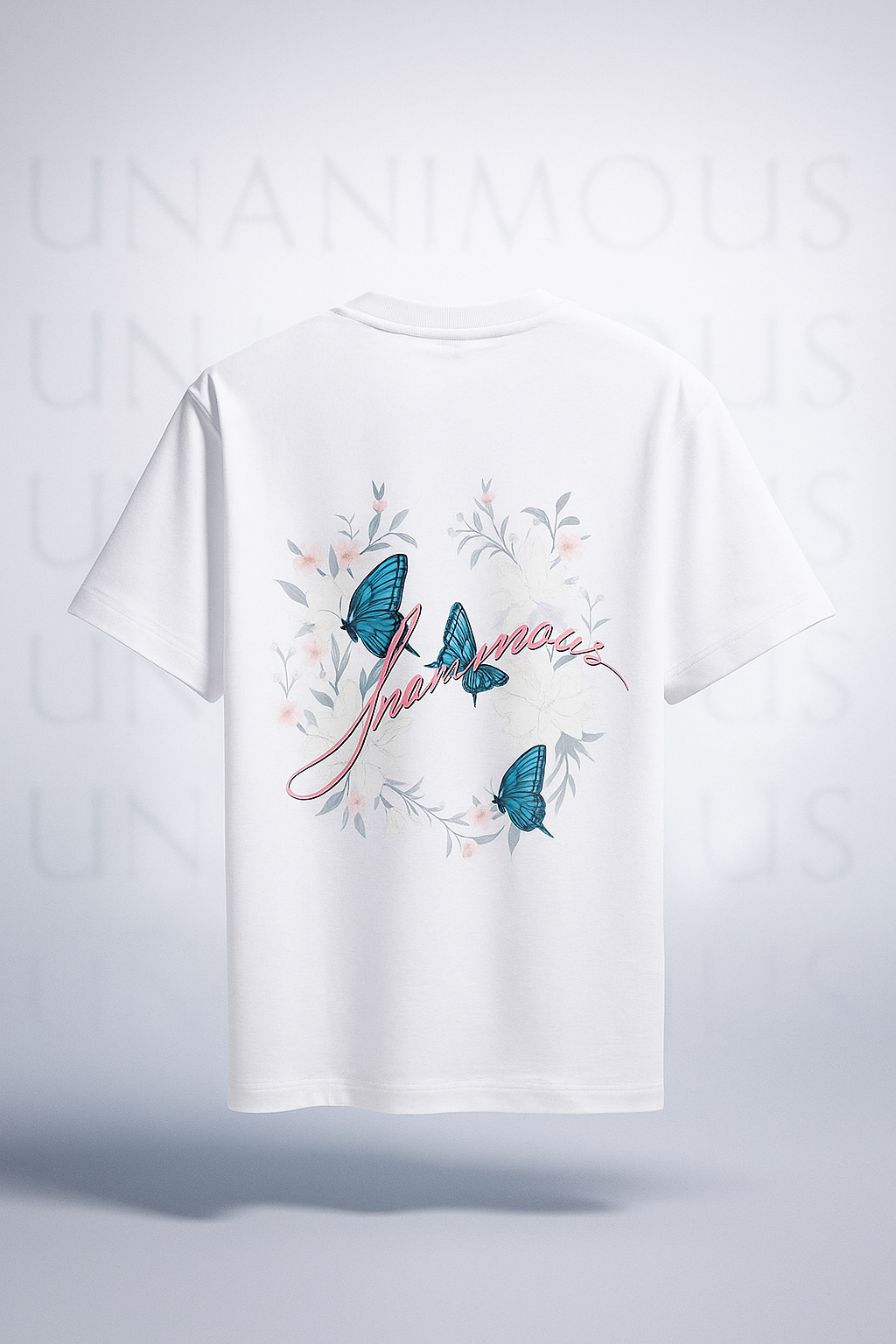 UNANIMOUS FLOWERS OVERSIZED T SHIRT