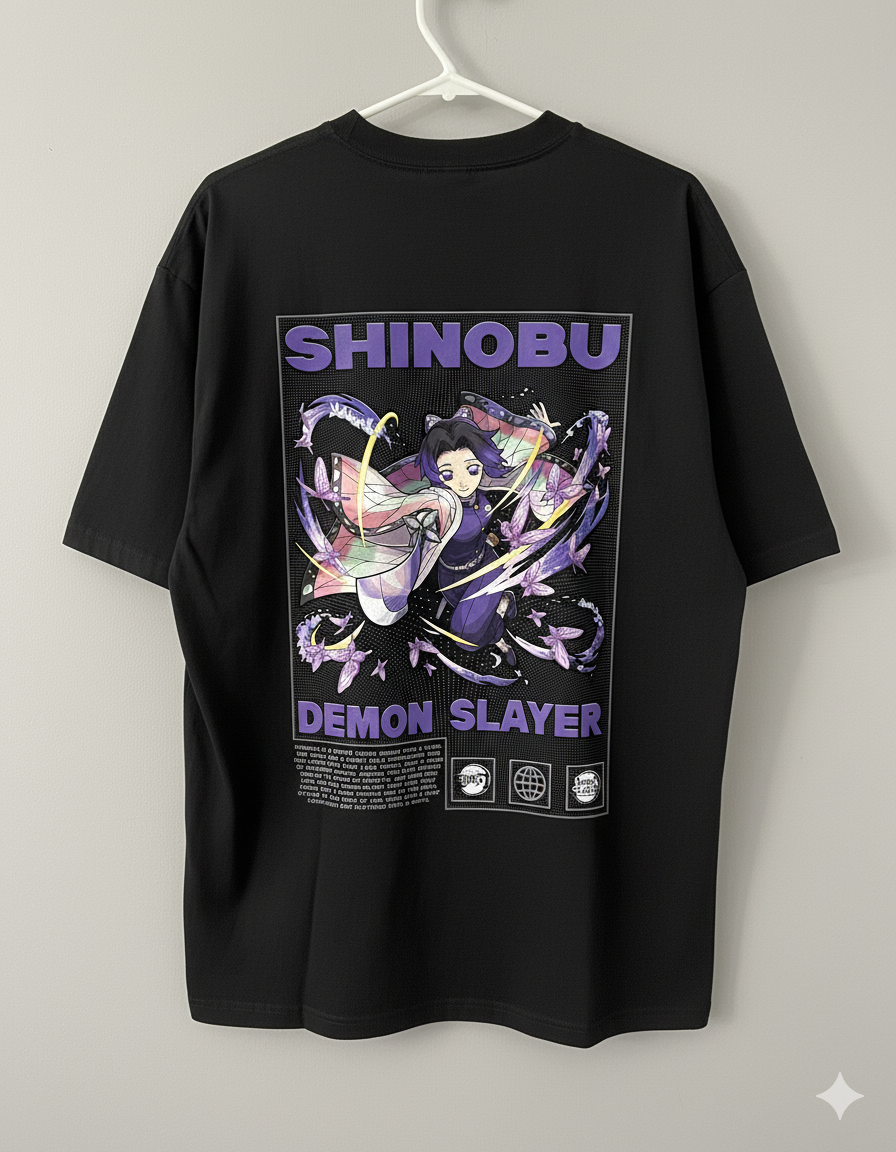UNANIMOUS SHINOBU OVERSIZED T SHIRT