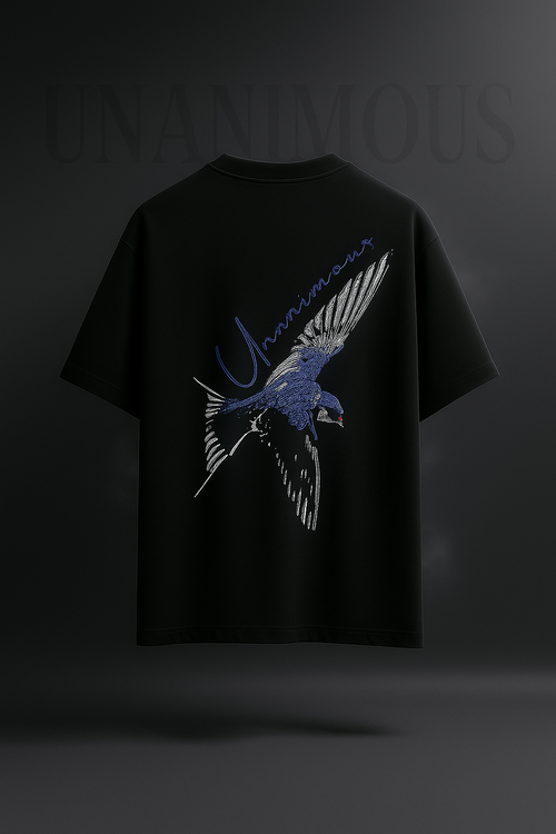 OVER SIZED T SHIRT BIRD